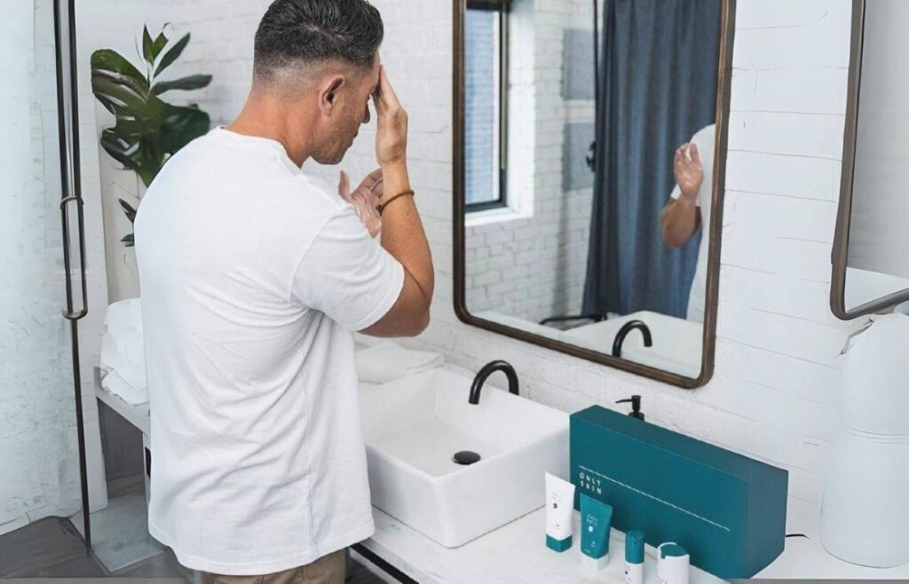 Gráfico mostrando a queda dos níveis de testosterona masculina ao longo dos últimos 50 anos